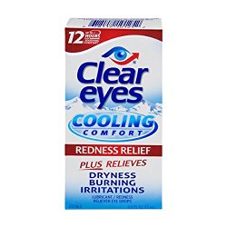 Clear Eyes Cooling Comfort- Redness Relief, 0.5 Ounce