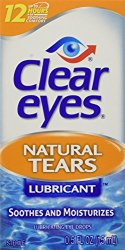 Clear Eyes Tears Mild Natural, 0.5-Ounce Packages (Pack of 3)