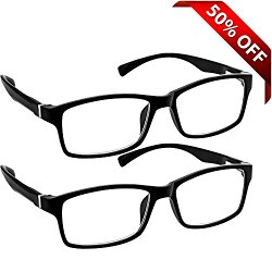 Computer Reading Glasses 0.00 _ Protect Your Eyes Against Eye Strain, Fatigue and Dry Eyes from Digital Gear with Anti Blue Light, Anti UV, Anti Glare, and are Anti Reflective