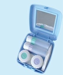 Contact Companion: Is a Full Care, Contact Lens Kit. Great for Use at Home, School, Sporting Events, the Office, the Beach or While Traveling.