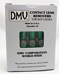 DMV Classic Vented Contact Handler – Inserts and Removes Hard and RGP Contact Lenses – Box of 10