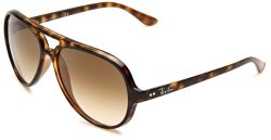 Ray-Ban RB4125 Cats 5000 Oversized Sunglasses