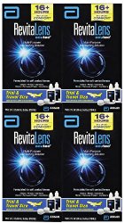 RevitaLens Multipurpose Solution and Lens Case – 2 oz – 4 ct