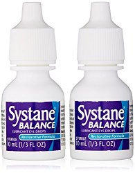 Systane Balance Lubricant Eye Drops, Restorative Formula, Two 10 Ml, 1/3 Fl.Ounce