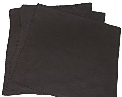 Opti Polishing Cloth: Pkg of 3 – 12″ X 12″ Black