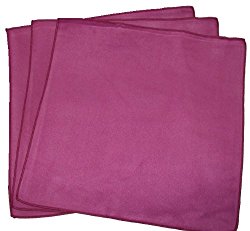 Opti Polishing Cloth: Pkg of 3 – 12″ X 12″ Wine