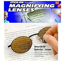 Stick-on Reading Lens – Optx 200