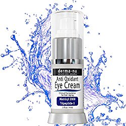 Anti Aging Eye Cream – Best Eye Treatment for Under Eye Wrinkles, Dark Circles, Crows Feet & Puffy Eyes. Effectively Nourishes Skin with Coq10, Matrixyl 3000, Amino Acids, Peptides & Vitamin C – .5oz