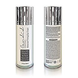 Best Eye Cream – 1oz – Intense Firming Anti Aging Eye Cream – Organic & Natural – Reduces Fine Lines & Wrinkles with Matrixyl 3000, Ocean Based Retinol, Tripeptides, Vitamin C & E – All Skin Types