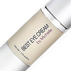 Best Eye Cream by Michelle ~ Combo Anti Aging Eye Gel, Makeup Primer, and Wrinkle Cream for Eye Bags, Dark Circles, Puffiness, Crows Feet, and Fine Lines ~ with Retinol, Hyaluronic Acid, Vitamin C, and Aloe