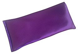 Lavender Eye Pillow- Silky Eye Pillow for Yoga, Meditation and Relaxation. This Eye Mask Is Perfect for Sleeping. Our Pillows Are Made of Lavender Flowers and Organic Flax Seed. Get One for Yourself or As a Gift.