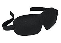 PLEMO Sleep Mask, Luxury Silky Contoured Eye Shade, Breathe-Easy Eye Mask for Bedtime & Travel