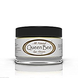 Queen Bee 100% Organic Under Eye Cream – Remove Dark Circles Wrinkles Face Lines