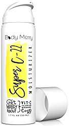 Super C-22 Moisturizer- Vitamin C Cream 22% w Hyaluronic Acid 20% – 2-in-1 Serum + Anti-Aging Lotion for Wrinkles & Acne – Best Lotion for Day or Night Use – Amped w CoQ10 + Niacinamide…