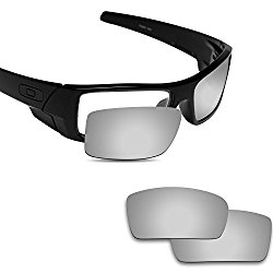 Fiskr Anti-saltwater Polarized Replacement Lenses for Oakley Gascan Sunglasses