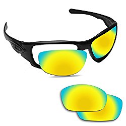 Fiskr Anti-saltwater Polarized Replacement Lenses for Oakley Ten X Sunglasses – Multiple Options