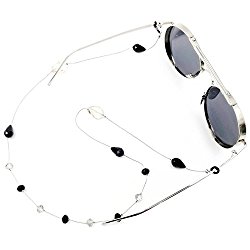 Kalevel Eyeglass Strap Sunglass Eyeglass Holder Beaded Eyeglass Chain for Women