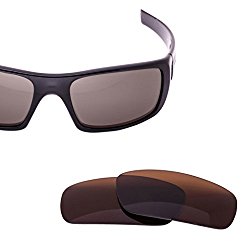 LenzFlip Oakley Crankshaft Lens Replacement – Brown Polarized Lenses