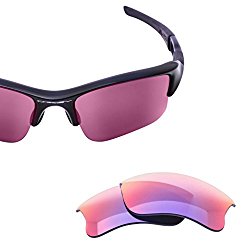 LenzFlip Oakley Flak Jacket XLJ Lens Replacement – Gray Polarized with Purple Pink Mirror