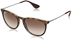 Ray Ban Erika Women’s Wayfarer Sunglasses,Rubber Havana,54mm