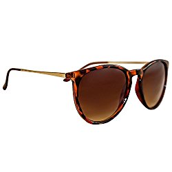 Women’s Polarized Sunglasses from EYE LOVE, Designer, 100% UV Block + 5 BONUSES, Brown