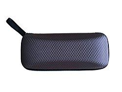 Yonger Sunglasses Eyeglasses Case – Durable, Semi Hard EVA Zippered Sport Glasses or Goggles Holder,Coffee ,1PC