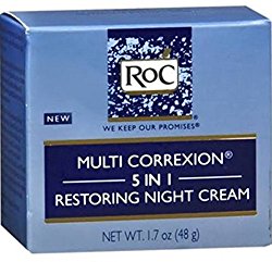 RoC Multi Correxion 5 in 1 Restoring Night Cream, 1.7 oz (Pack of 12)