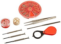 SE JT69WGK Eyeglass and Watch Repair Tool Kit, 9-Piece