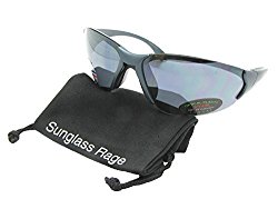 Style SR20 Big Frame Sports Sunglasses (Flat Teal-Gray Lenses, 3)