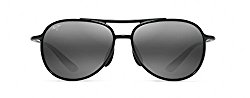 Maui Jim Alelele Bridge Sunglasses Gloss Black / Neutral Grey