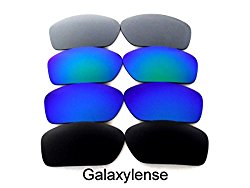 Galaxy Replacement Lenses For Oakley Valve Black/Blue/Green/Titanium Polarized