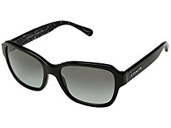 COACH Women’s 0HC8232 56mm Black/Dark Grey Gradient One Size