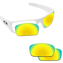 Fiskr Anti-saltwater Polarized Replacement Lenses for Oakley Crankshaft Sunglasses – Various Colors