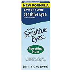 Bausch & Lomb Sensitive Eyes Rewetting Drops 1 oz