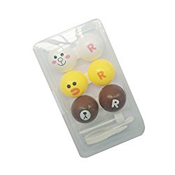 Contact Lens Case 3 Pack Animal Shapes Contact Lense Case Cute,Contact Lens Case No Leak