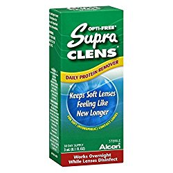 Opti-Free Supra Clens Daily Protein Remover 3 ml (Pack of 3)