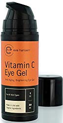 Vitamin C Eye Gel by Eve Hansen – Defying Treatment for Dark Circles, Puffiness and Wrinkles! 1 Ounce.