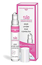 South Beach Dark Under Eye Corrector – Natural Salon Strength Anti Aging Under Eye Cream – Perfect for Tired Looking Dark Circles, Puffiness, Dark Bags, Dryness – Safe, No Harmful Chemicals