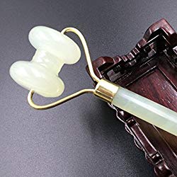 Tinsay Royal Jade Roller Agate Roller Facial Slimming Tool Face Massage-Rejuvenates Face and Neck Skin,Face Slimmer