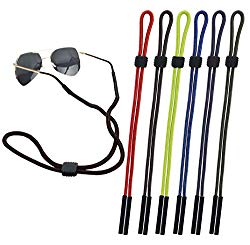 CandyHome 6 Pcs Multicolor Sunglass Holder Cords Eyeglass Straps Eyewear Retainer For Men and Women