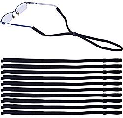 Leyaron 10 Pack Universal Eyewear Retainer Sports Sunglass Holder Straps, Safety Glasses Eyeglasses Neck Cord String Lanyard Strap