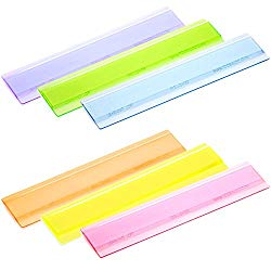 Learning Loft Eye Lighter Colored Overlays for Reading, Assorted, 6 Piece