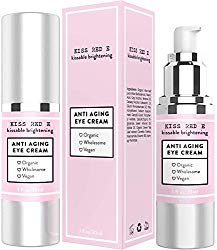 Anti Aging Eye Cream for Dark Circles, Eye Bags, Fine Lines, Puffiness. Best Anti Aging Eye Cream Moisturizer for Wrinkles, Crows feet, Puffy Eyes