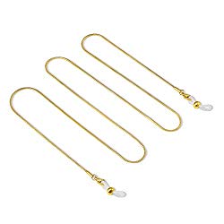 Fashion sunglass retainer strap,gold eye glass chain women (Gold-Snake chain)