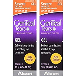 GenTeal Lubricant Eye Gel, Severe, 2 Pack, 0.34-Ounces each