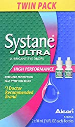 Systane Ultra Lubricant Eye Drops Twin Pack – 10 ml