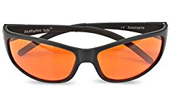 Blue Blocking Amber Glasses for Sleep – BioRhythm Safe(TM) – Nighttime Eye Wear – Special Orange Tinted Glasses Help You Sleep and Relax Your Eyes