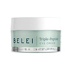 Belei Triple-Peptide Eye Cream, Fragrance Free, Paraben Free, 0.5 Fluid Ounce (15 mL)