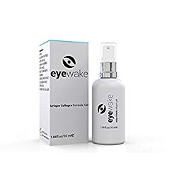 Wake Skincare Eye Gel – Hydrating Eye Serum for Puffy Eyes, Dark Circles, Eye Bags, Crows Feet and Wrinkles – Vitamin E – Collagen – 30ml Anti Ageing Eye Cream (1 Pack)