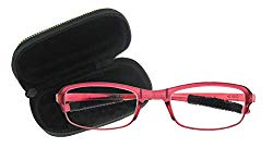 OCCI CHIARI Womens Lightweight Designer TR90 Stylish Pink Rectangular Reading Glasses 1.5 2.0 2.5 3.0 (E-Pink,51-20-135, 3.0)